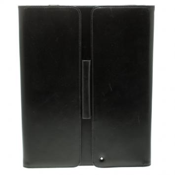 Pre Owned Montblanc Black Leather Porte Documents Conference Folder