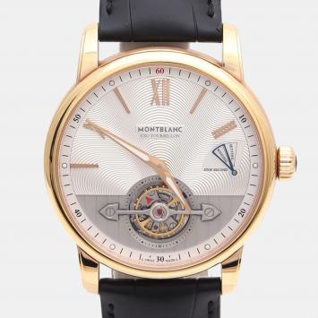 Pre Owned Montblanc 4810 Automatic Yellow Gold Men's Wristwatch 42 mm