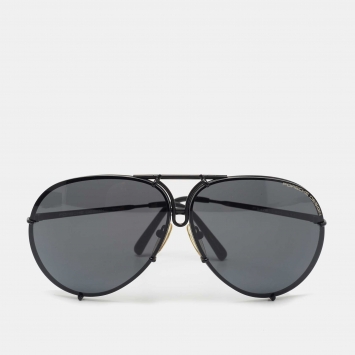 Pre Owned Porsche Design Black P8478 Aviator Sunglasses