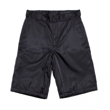 Pre Owned Prada Black Nylon Gabardine Bermuda Shorts M