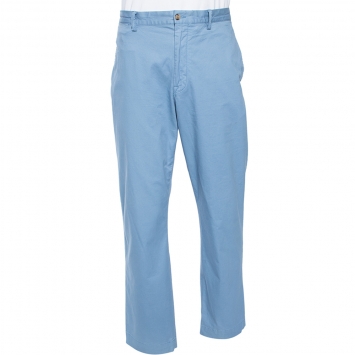 Pre Owned Polo Ralph Lauren Blue Stretch Cotton Straight Fit Chinos XL