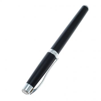 Pre Owned Roberge Orbite 2 Diamond Black Aluminium Rollerball Pen