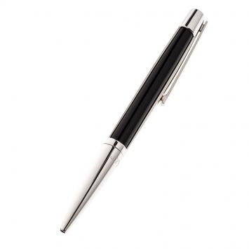 Pre Owned S.T. Dupont Defi Composite & Palladium Finish Ballpoint Pen