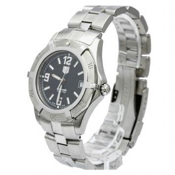 Pre Owned Tag Heuer Black Stainless Steel 2000 Exclusive Men's Wristwatch 37MM