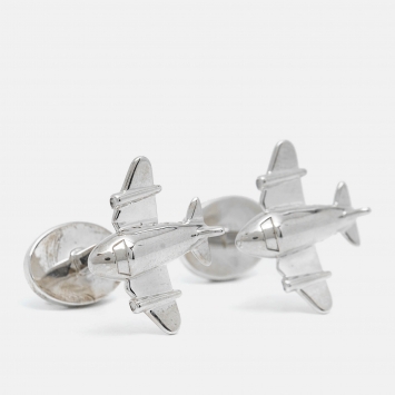 Pre Owned Tiffany & Co.  Airplane Sterling Silver Cufflinks