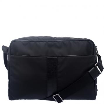 Pre Owned Tod's Black Nylon Laptop Bag