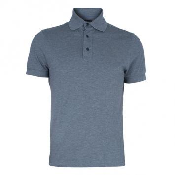 Pre Owned Tom Ford Men's Grey Polo Shirt L
