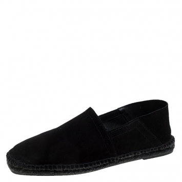 Pre Owned Tom Ford Black Suede Barnes Espadrilles Size 44
