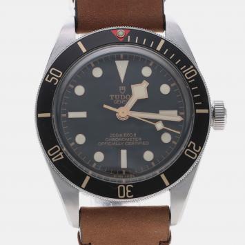 Pre Owned Tudor Black Bay 79030N Automatic Stainless Steel Men's Wristwatch 39 mm