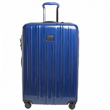 Pre Owned TUMI Blue Hardcase V3 4 Wheel Luggage 