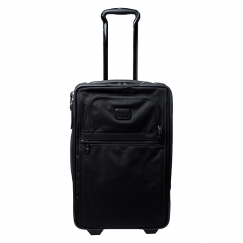 Pre Owned TUMI Black Nylon 2 Wheel Expandable II Carry On Luggage