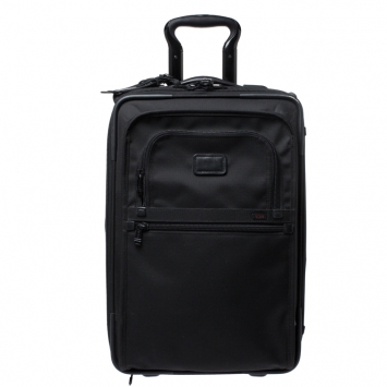 Pre Owned TUMI Black Nylon 2 Wheel Continental Carry On Luggage