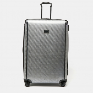 Pre Owned TUMI T-Graphite Tegris 4 Wheeled Tegra-Lite Extended Large Trip Packing Case Luggage
