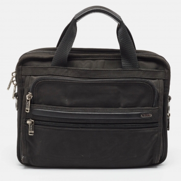 Pre Owned TUMI Black Nylon Laptop Brief Bag