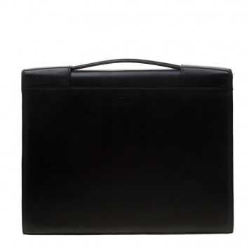 مملوكة مسبقًا Tumi Black Leather Organizer Case