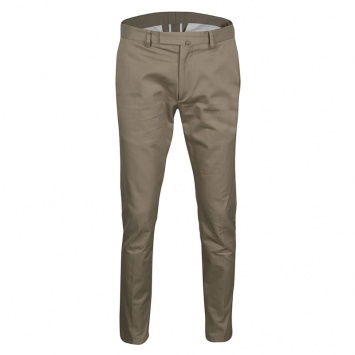 Pre Owned Valentino 21. Khaki Cotton Rockstud Straight Fit Untitled Pants S