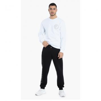 Pre Owned Versace Black Logo Cotton Jogger 2XL