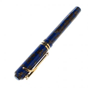 Pre Owned Visconti Blue R.M.S Titanic Limited Edition 1878 Fountain Pen, with 18 K Two Tone Gold Nib M