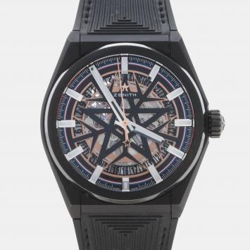 Pre Owned Zenith Defy Classic 49.9000.670 Automatic Ceramic Men's Wristwatch 41 mm