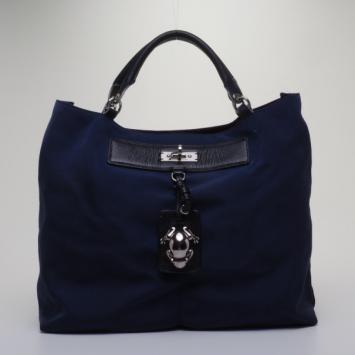 Pre Owned Marc Jacobs Nylon Alice Tote 