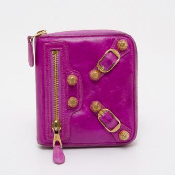 Pre Owned Balenciaga Mini Campagnon Wallet 