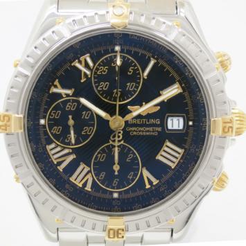 Pre Owned Breitling Crosswind SS Tachymeter Mens Wristwatch 44 MM