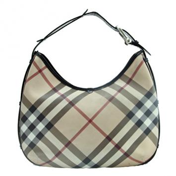 Pre Owned Burberry Barton Nova Hobo