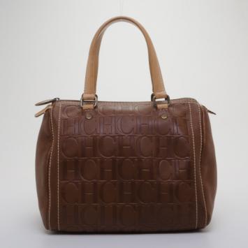 Pre Owned Carolina Herrera Andy Boston Bag  