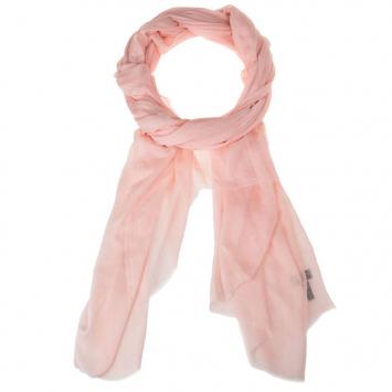 Pre Owned Chanel Blush Pink Modal and Cashmere Scarf