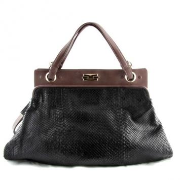 Pre Owned Chloe Python Tote Bag