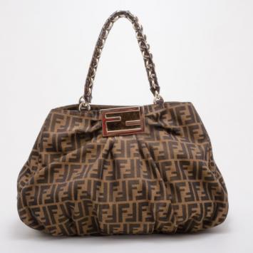 Pre Owned Fendi Zucca Mia Hobo