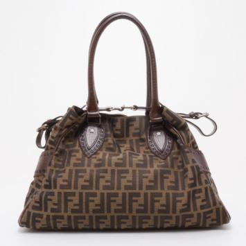 Pre Owned Fendi Zucca de Jour Handbag