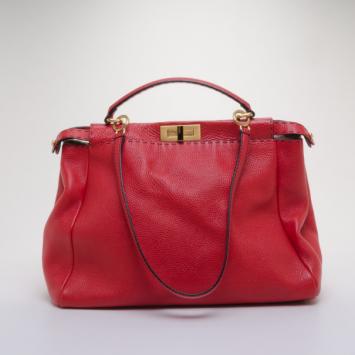 Pre Owned Fendi Large Peekaboo Selleria Made to Order
