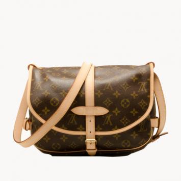 Pre Owned Louis Vuitton Saumur 30 Messenger Bag