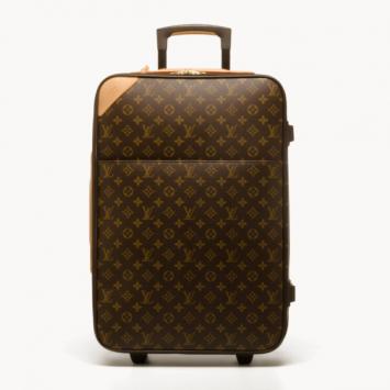 Pre Owned Louis Vuitton Pegase 55 Monogram Suitcase