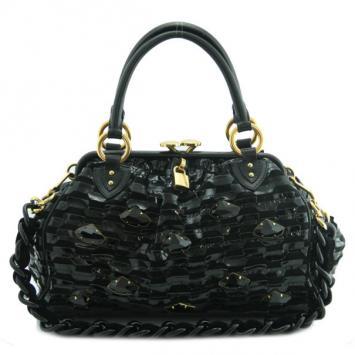 Pre Owned Marc Jacobs Stam Suede and Leather bag