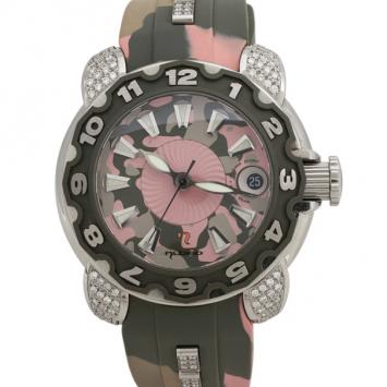 Pre Owned Nubeo Camo-Jellyfish SS Womens Diving Womens Watch 36 MM