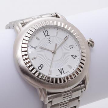 Pre Owned Yves Saint Laurent Herrenuhr Wristwatch Mens