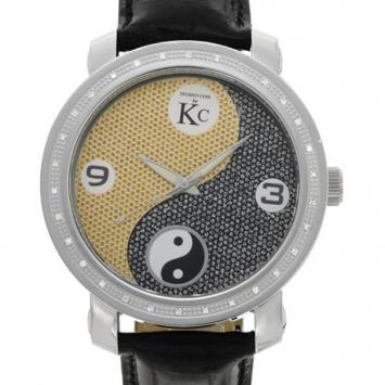 Pre Owned Techno Com Diamond SS Mens Wristwatch 