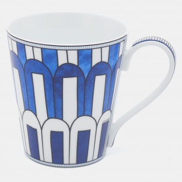 Pre Owned Hermès Bleus d'Ailleurs Porcelain n°3 Mug