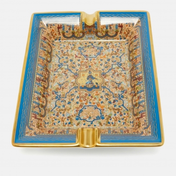 Pre Owned  Hermès Porcelain Les Jardins D'Armenie Ashtray