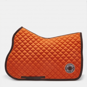 Pre Owned Hermes Feu Jump General Purpose Saddle Pad