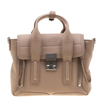 Pre Owned 3.1 Phillip Lim Beige Leather Mini Pashli Satchel