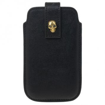 Pre Owned Alexander McQueen Black Skull iPhone Cover
