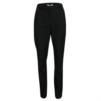 Pre Owned Alexander Wang Black Wool Zip Detail Tapered Cigarette Pants S