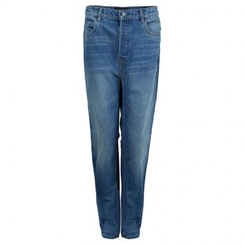 Pre Owned Alexander Wang Indigo Denim Faded Straight Fit Jeans M