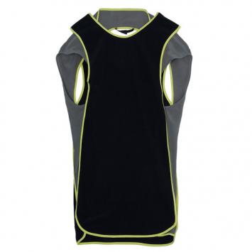 Pre Owned Alexander Wang Khaki Black Silk Top M