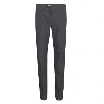 Pre Owned Armani Collezioni Grey Classic Wool Trousers L
