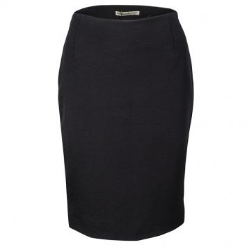 Pre Owned Balenciaga Black Tailored Pencil Skirt M
