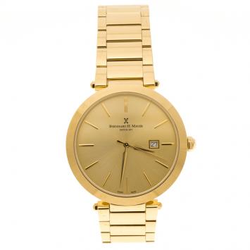 Bernhard H. Mayer Gold Plated Stainless Steel Aurora Women's Wristwatch 40 mm